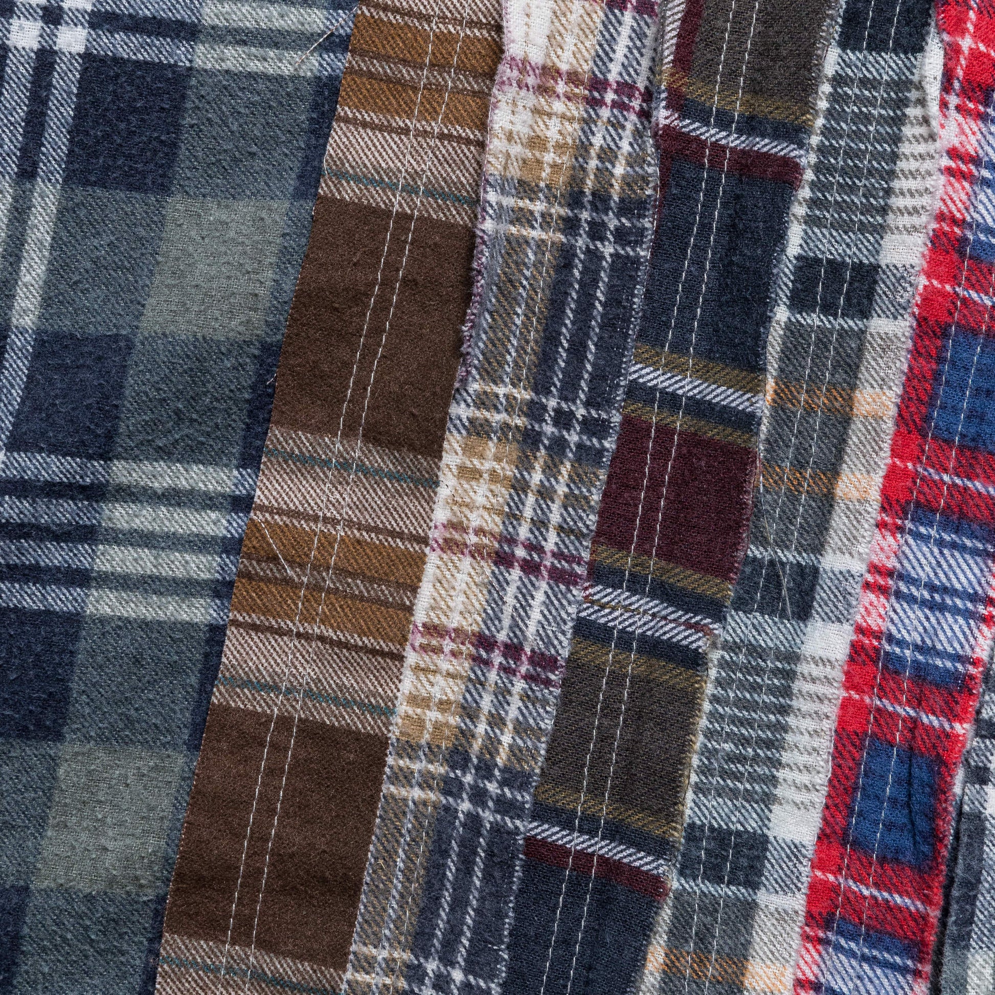 FW24 Rebuild Flannel Ribbon Shirt - Medium #1