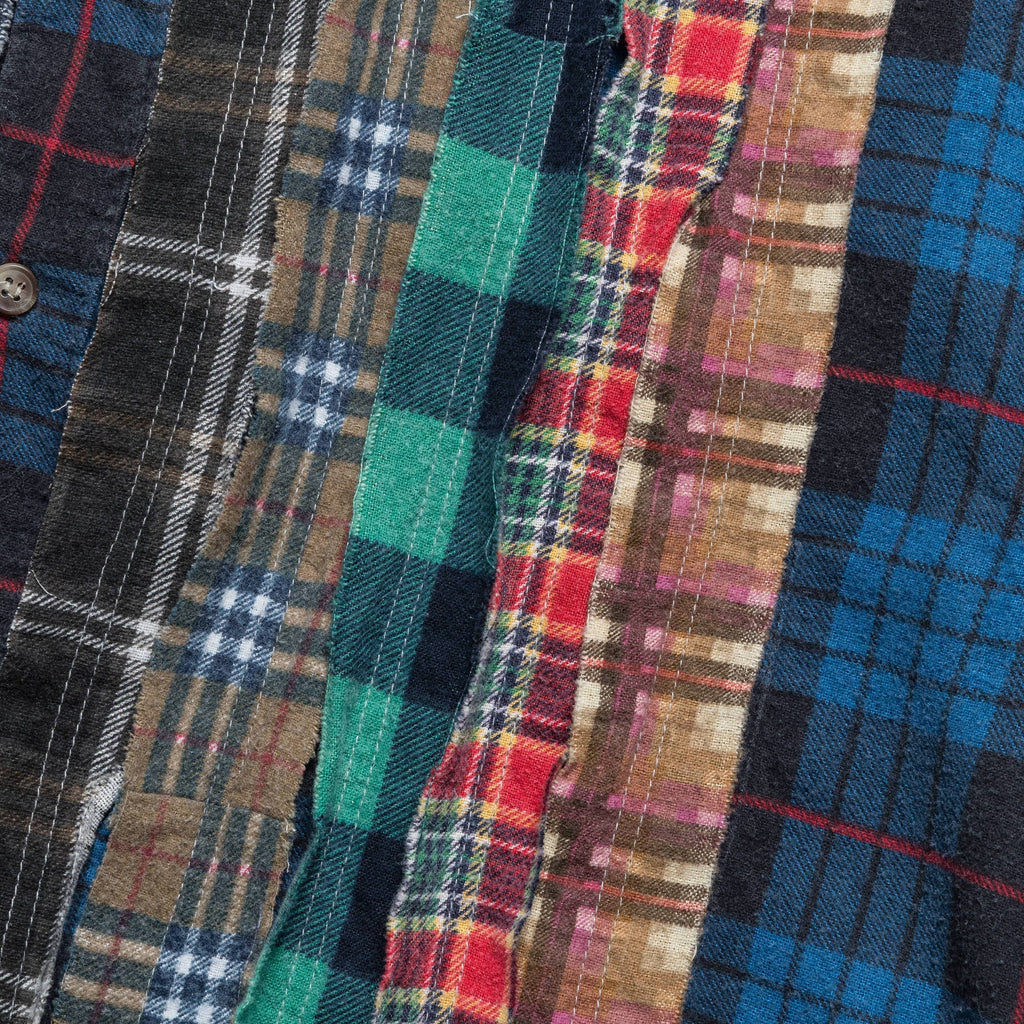 FW24 Rebuild Flannel Ribbon Shirt - Medium #3