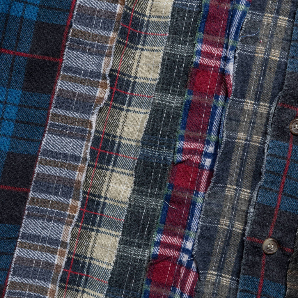 FW24 Rebuild Flannel Ribbon Shirt - Medium #3