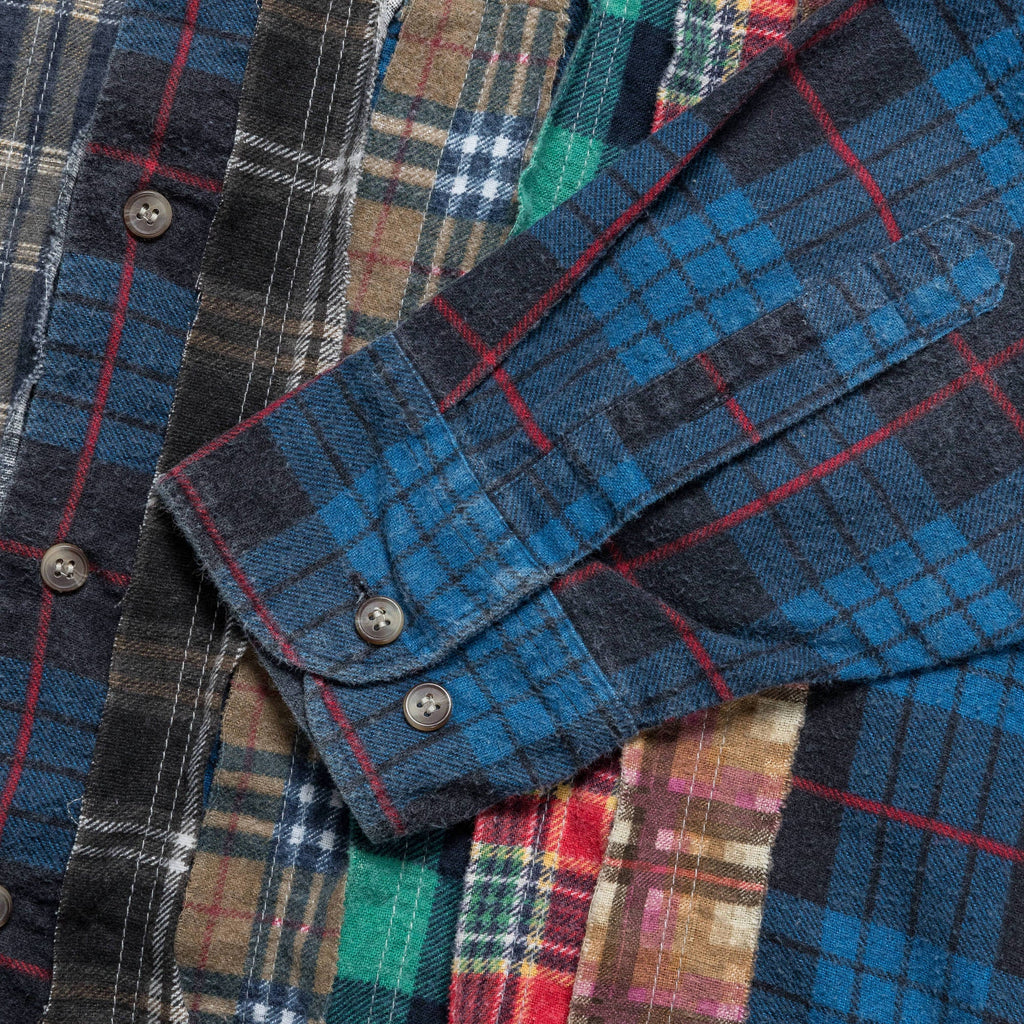 FW24 Rebuild Flannel Ribbon Shirt - Medium #3