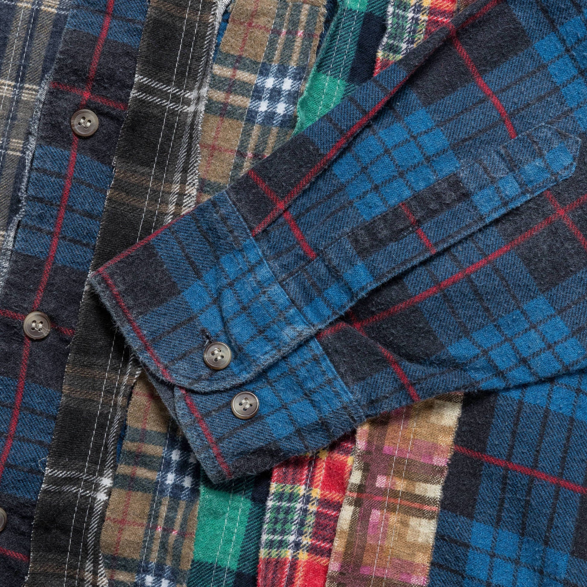 FW24 Rebuild Flannel Ribbon Shirt - Medium #3