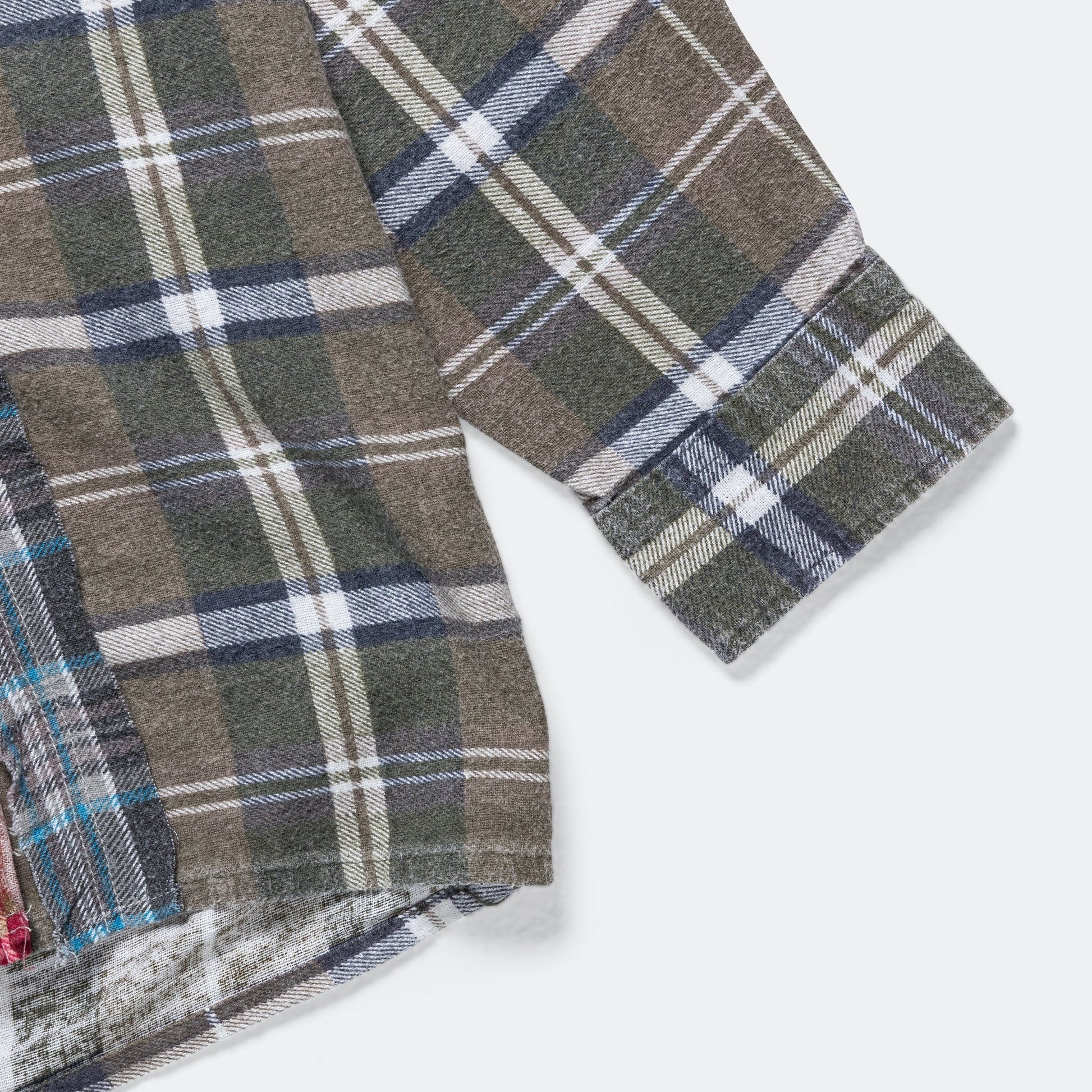 FW24 Rebuild Flannel Ribbon Shirt - Medium #4