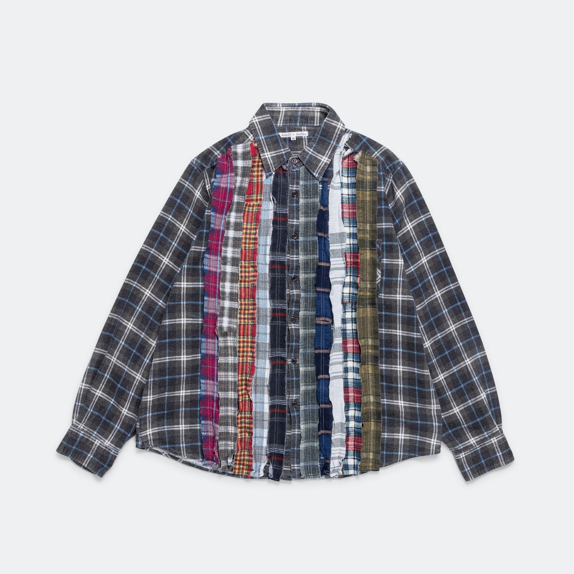 FW24 Rebuild Flannel Ribbon Shirt - Medium #6