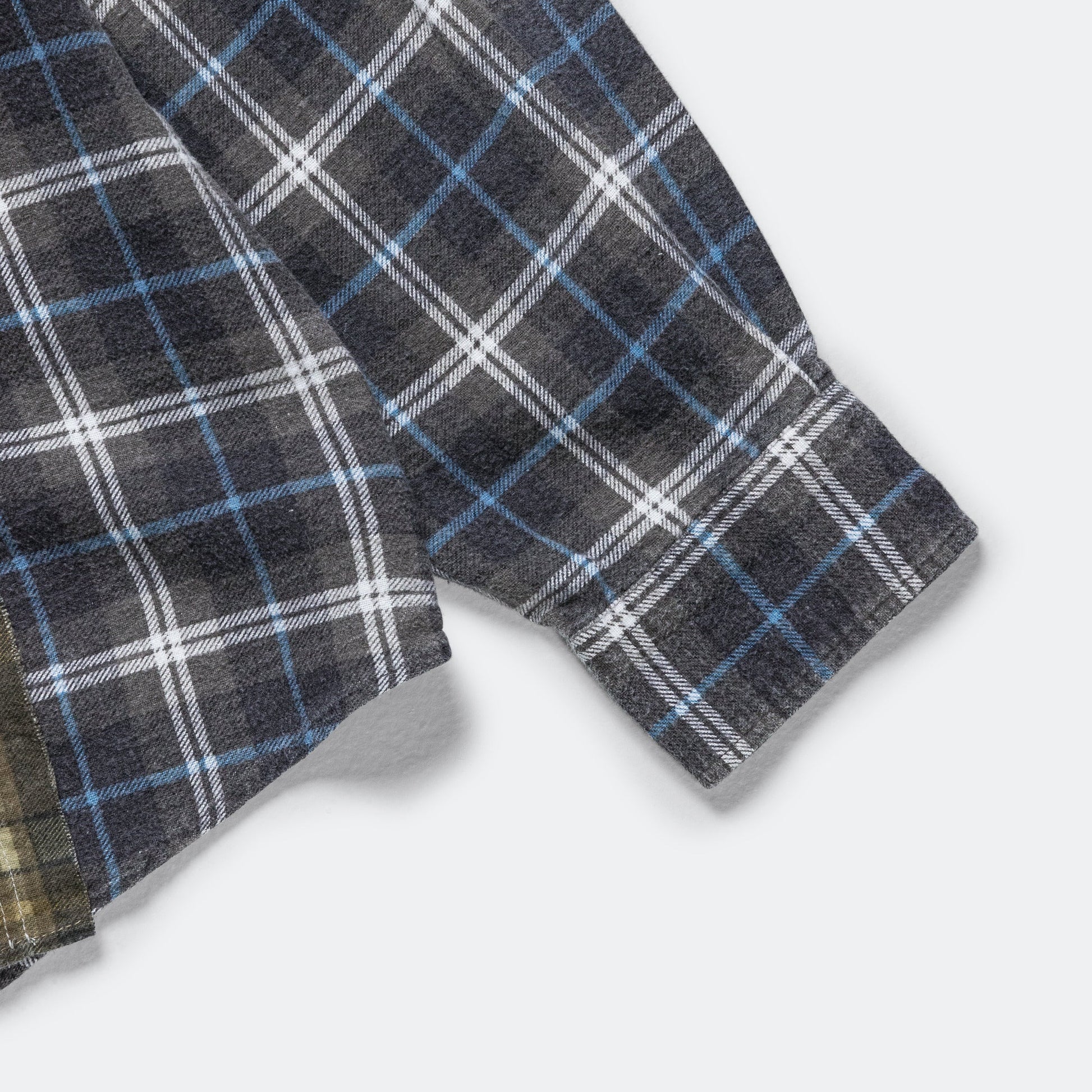 FW24 Rebuild Flannel Ribbon Shirt - Medium #6