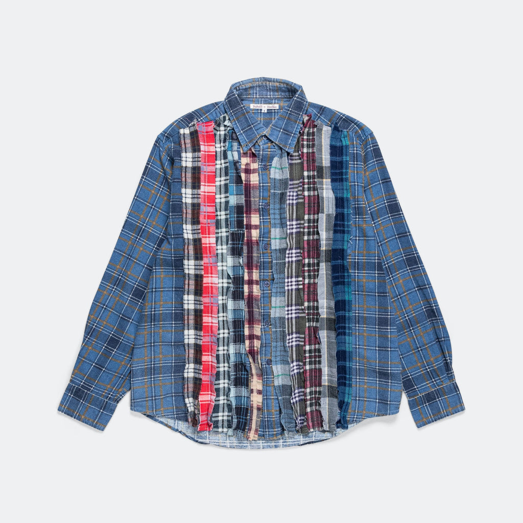 FW24 Rebuild Flannel Ribbon Shirt - Small #1
