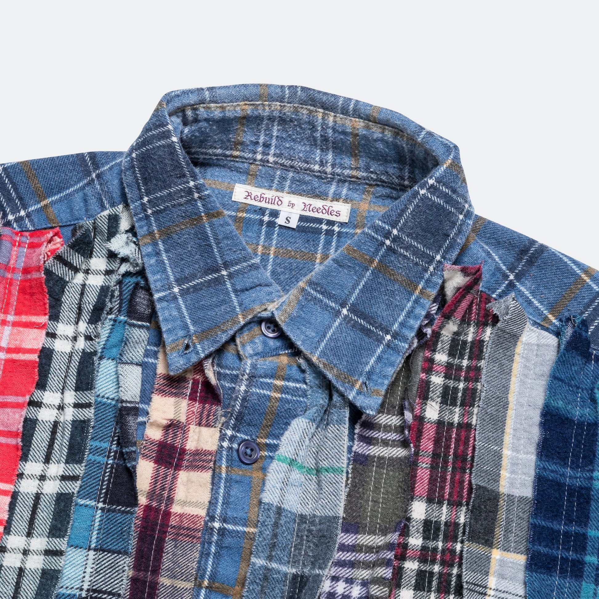 FW24 Rebuild Flannel Ribbon Shirt - Small #1