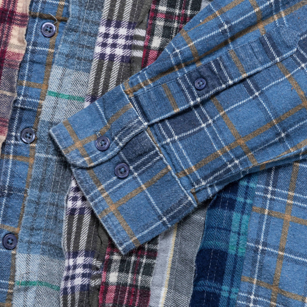 FW24 Rebuild Flannel Ribbon Shirt - Small #1