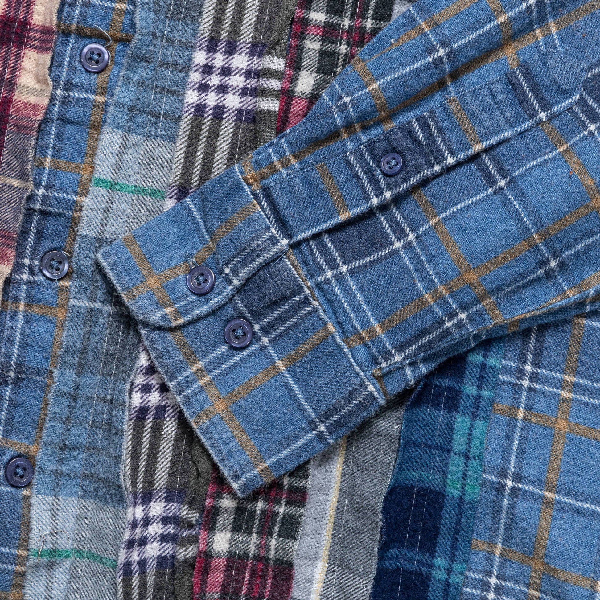 FW24 Rebuild Flannel Ribbon Shirt - Small #1