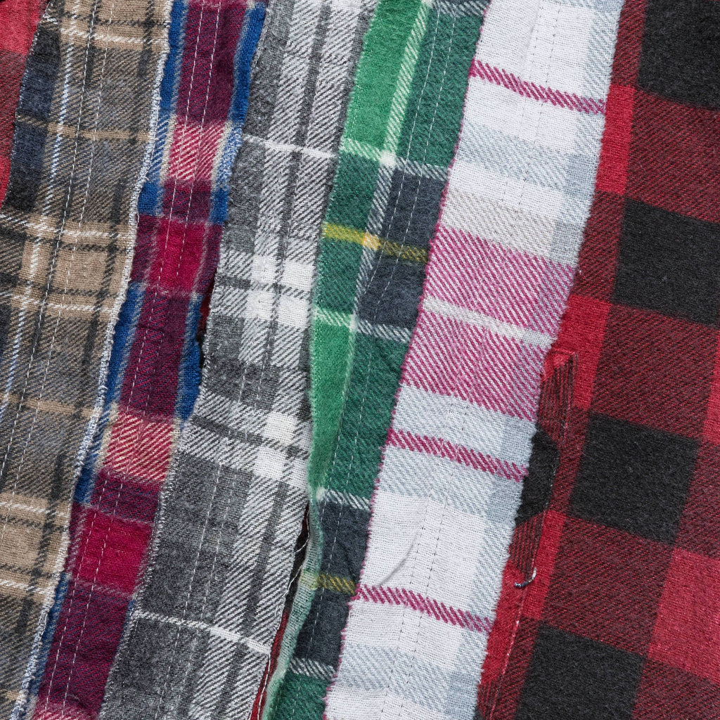 FW24 Rebuild Flannel Ribbon Shirt - Small #2