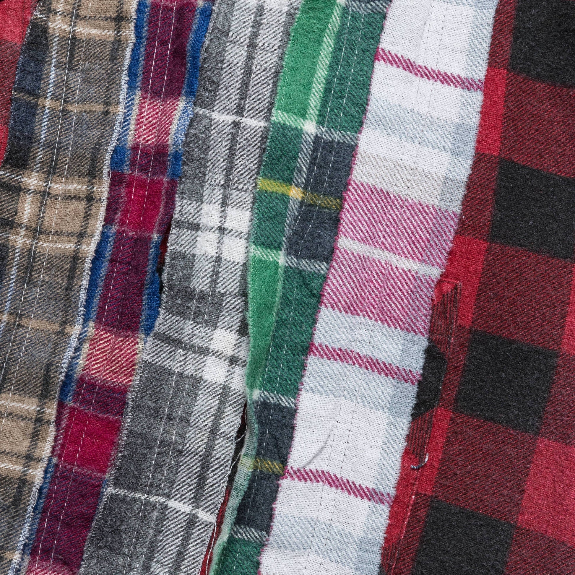 FW24 Rebuild Flannel Ribbon Shirt - Small #2