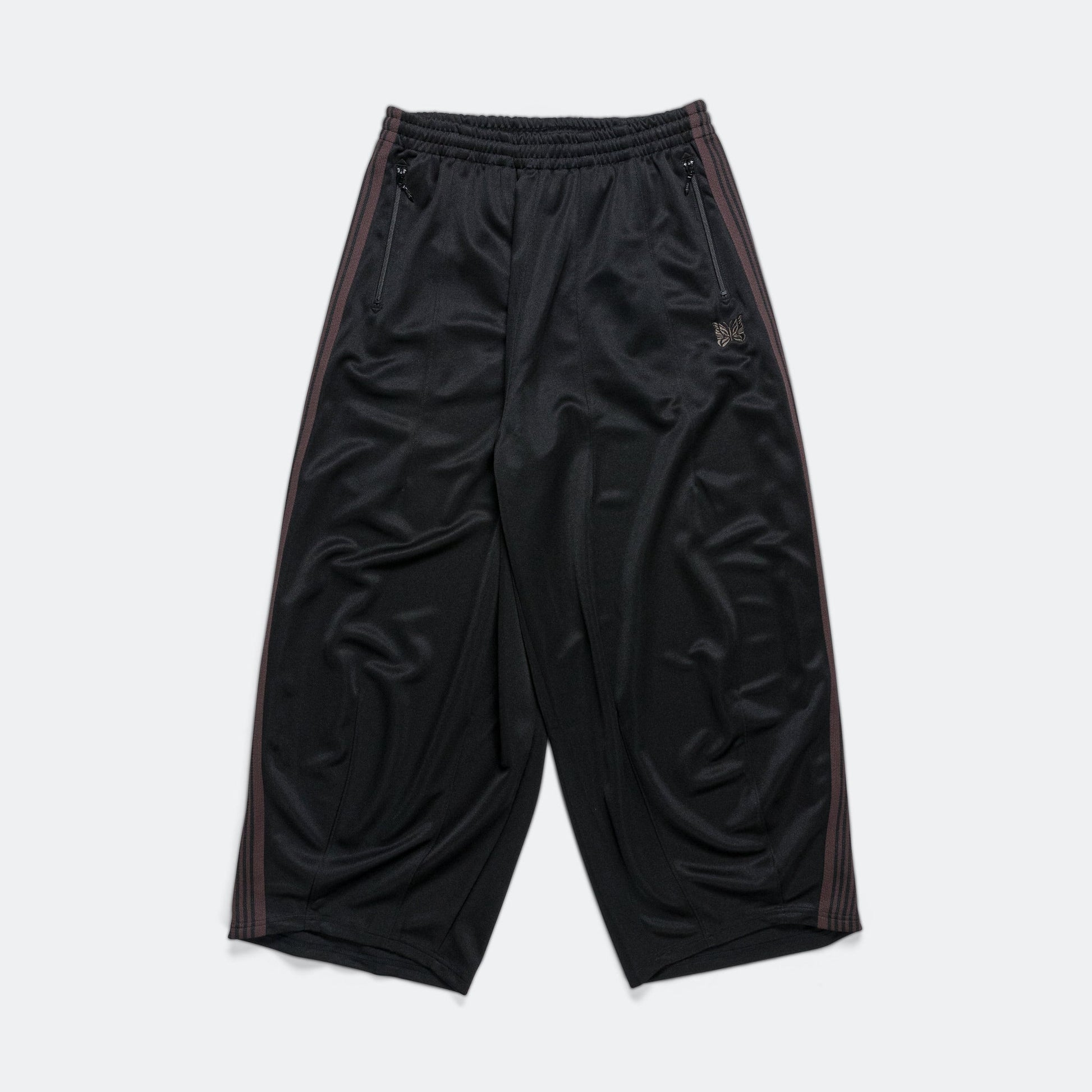 H.D. Track Pant - Black Poly Smooth