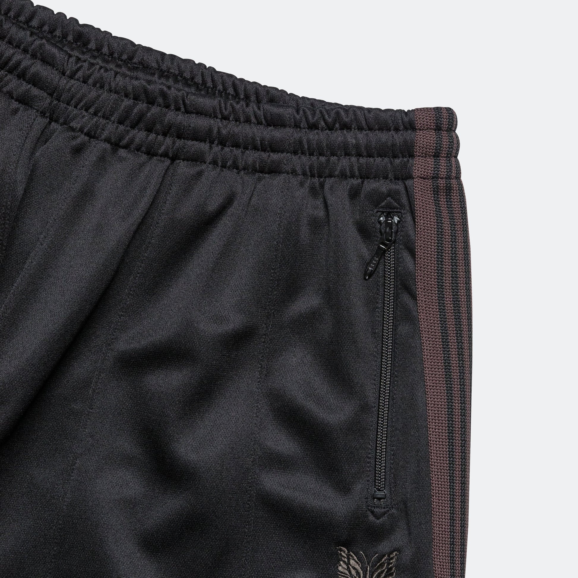 H.D. Track Pant - Black Poly Smooth
