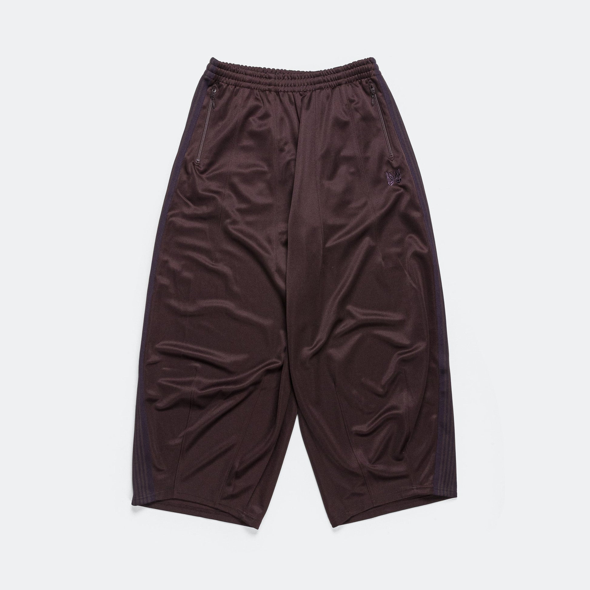 H.D. Track Pant - Dark Brown Poly Smooth