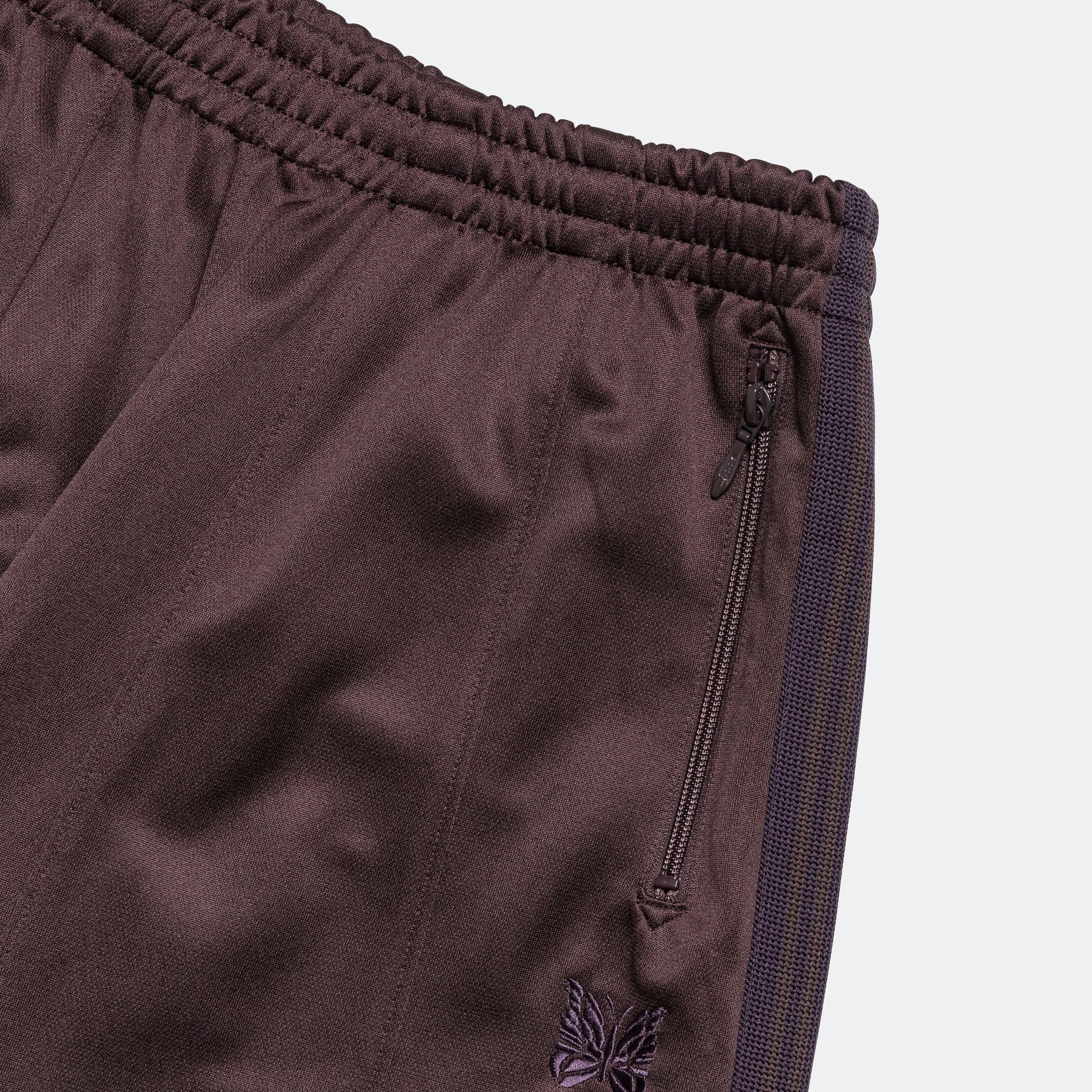 H.D. Track Pant - Dark Brown Poly Smooth