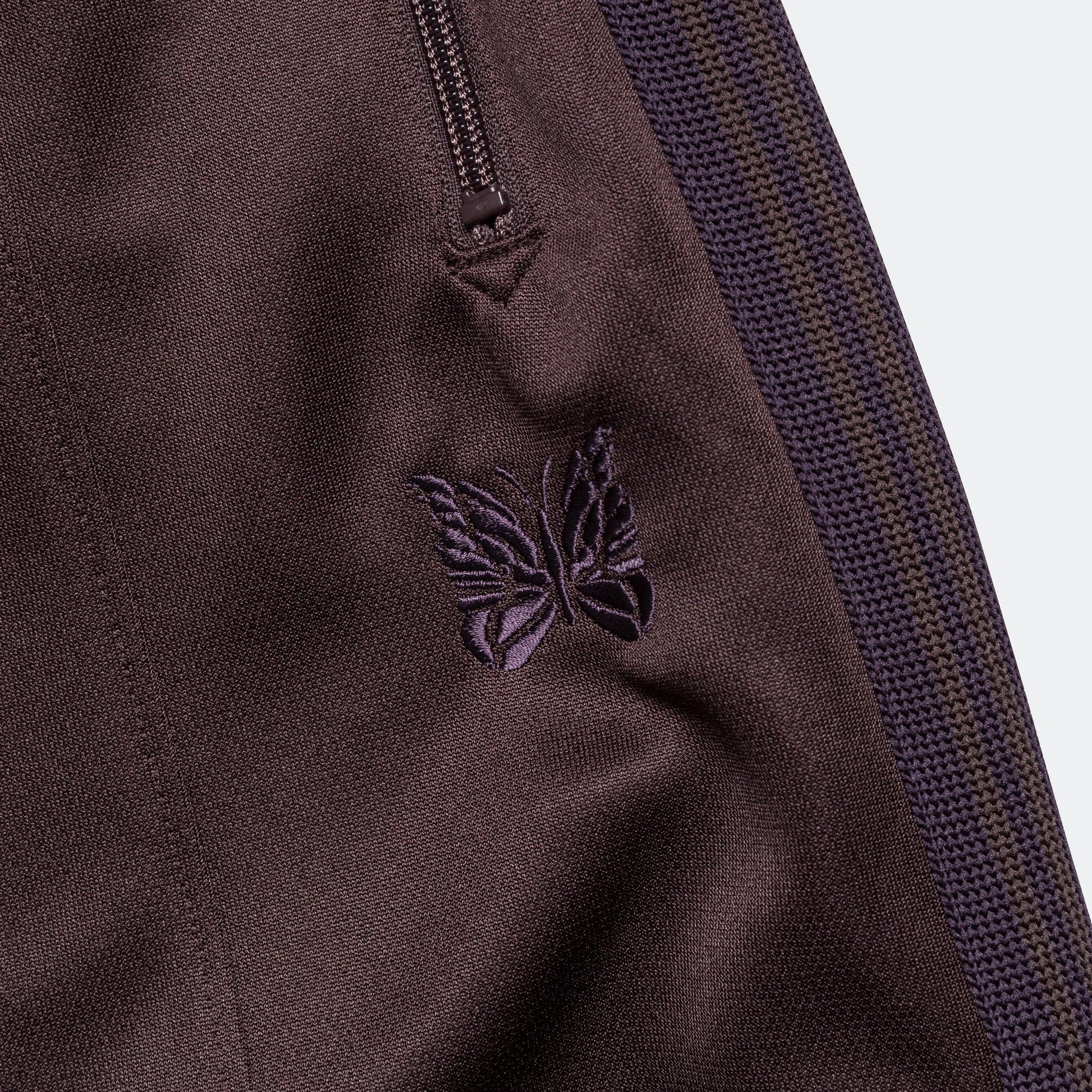 H.D. Track Pant - Dark Brown Poly Smooth