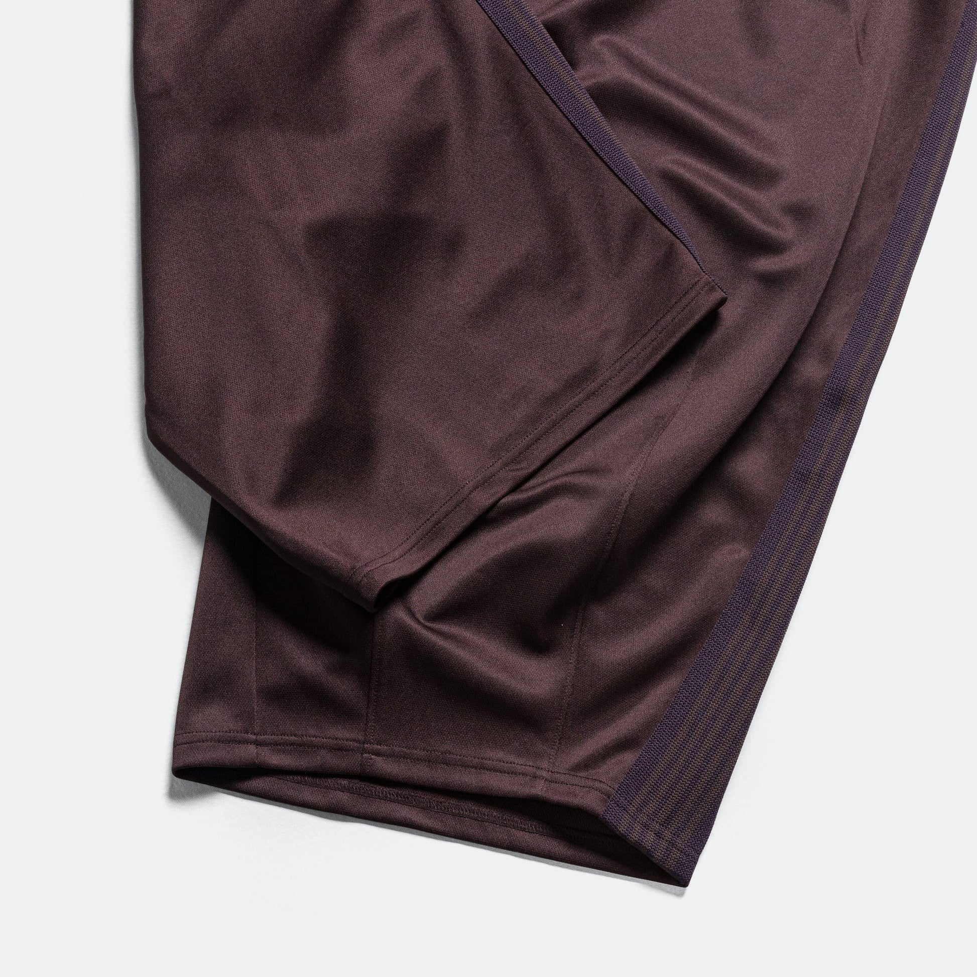 H.D. Track Pant - Dark Brown Poly Smooth