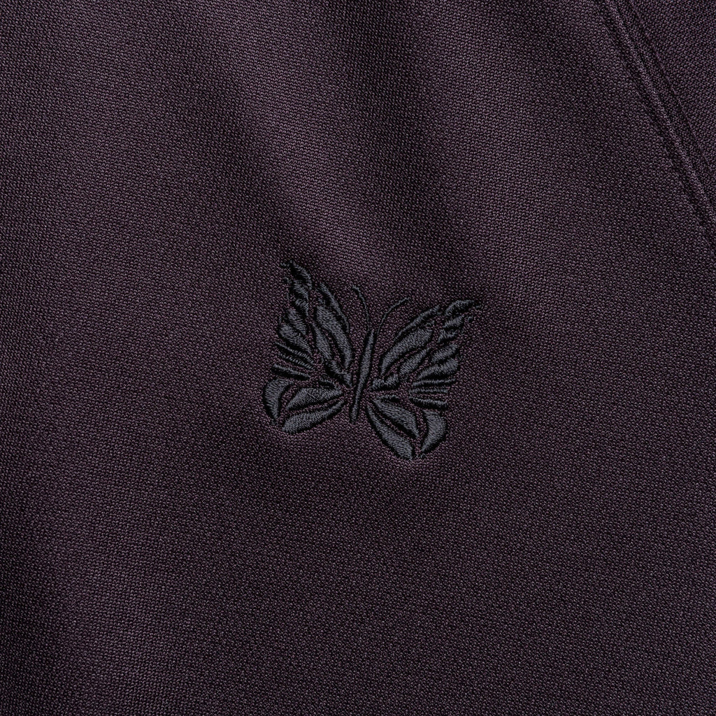 Track Crewneck - Dark Purple Poly Smooth