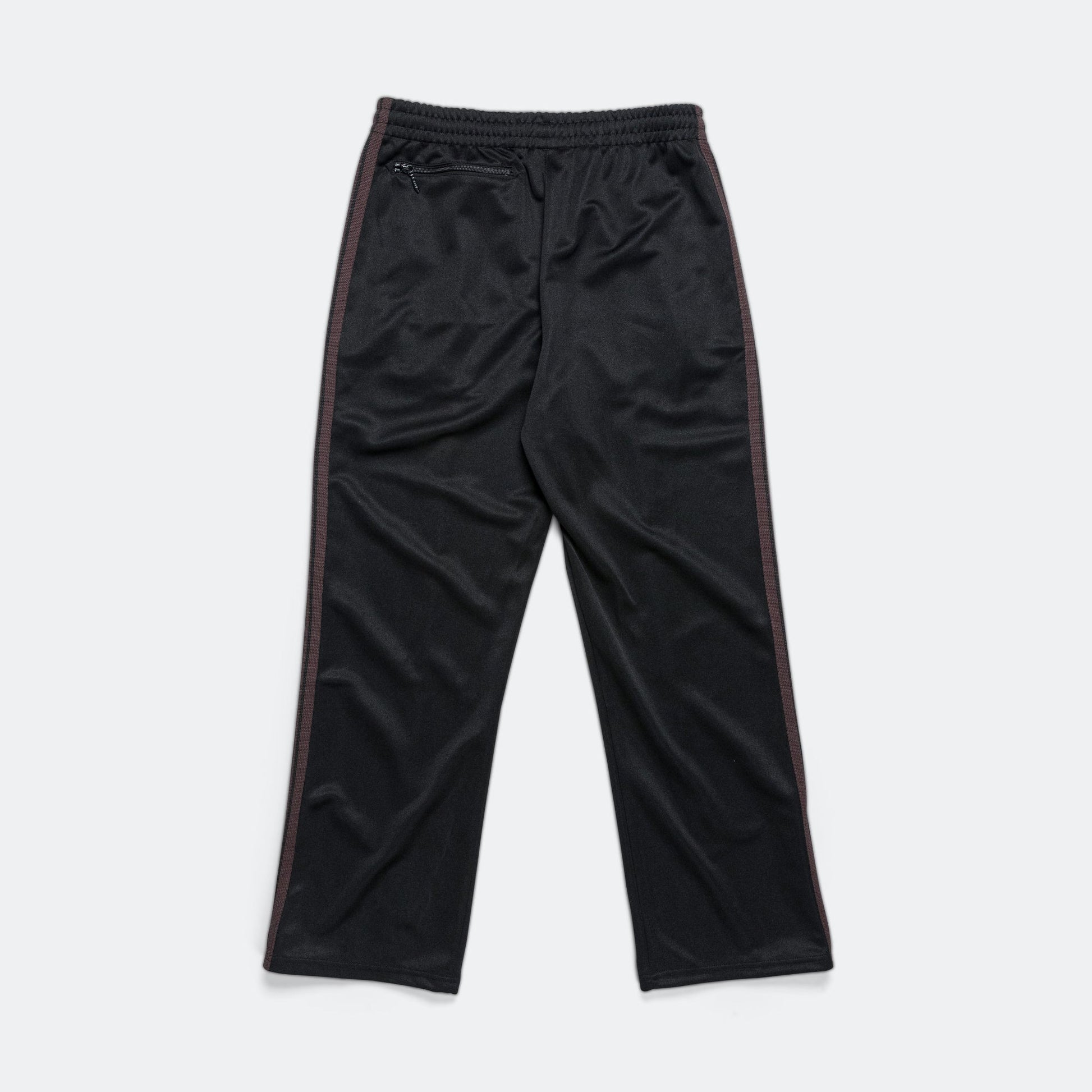 Track Pant - Black Poly Smooth