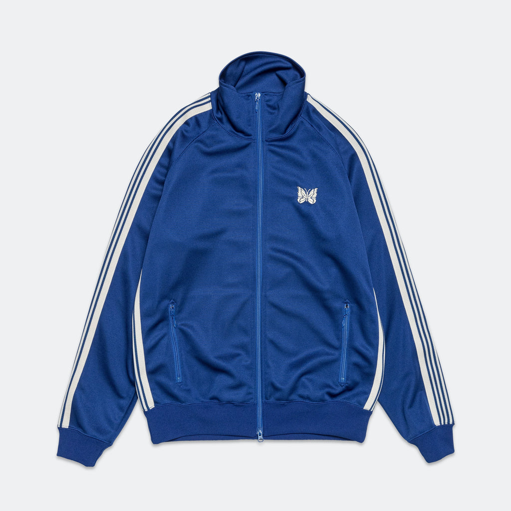 Track Jacket - Royal Poly Smooth
