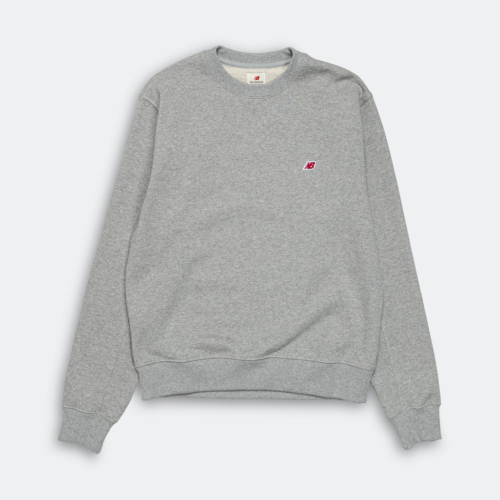 MADE in USA Crew Sweat - Athletic Grey