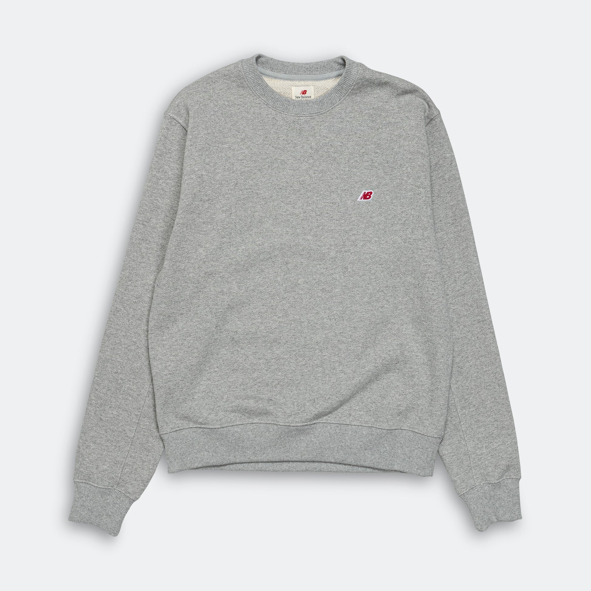 MADE in USA Crew Sweat - Athletic Grey