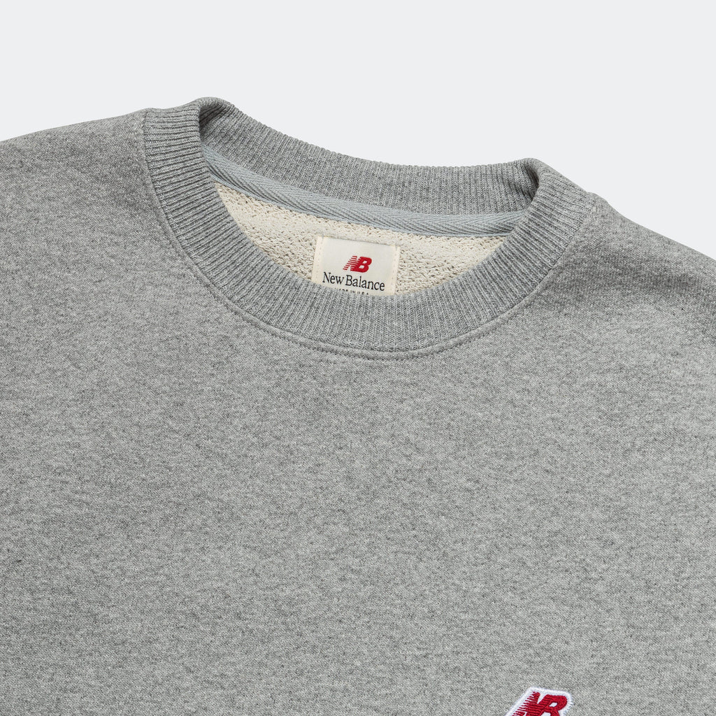 MADE in USA Crew Sweat - Athletic Grey