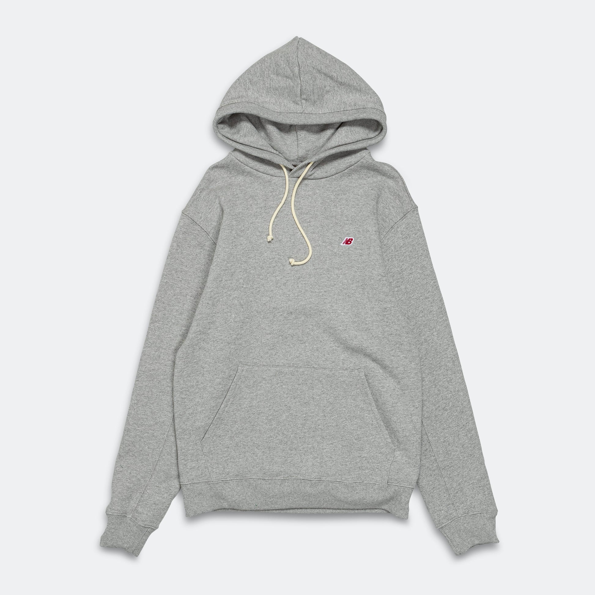 MADE in USA Hoodie - Athletic Grey