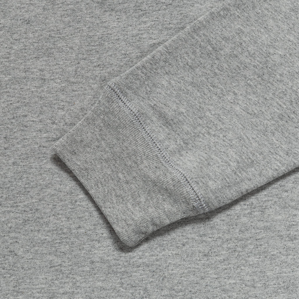 MADE in USA Long Sleeve Tee - Athletic Grey