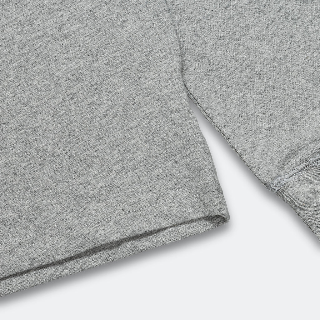MADE in USA Long Sleeve Tee - Athletic Grey