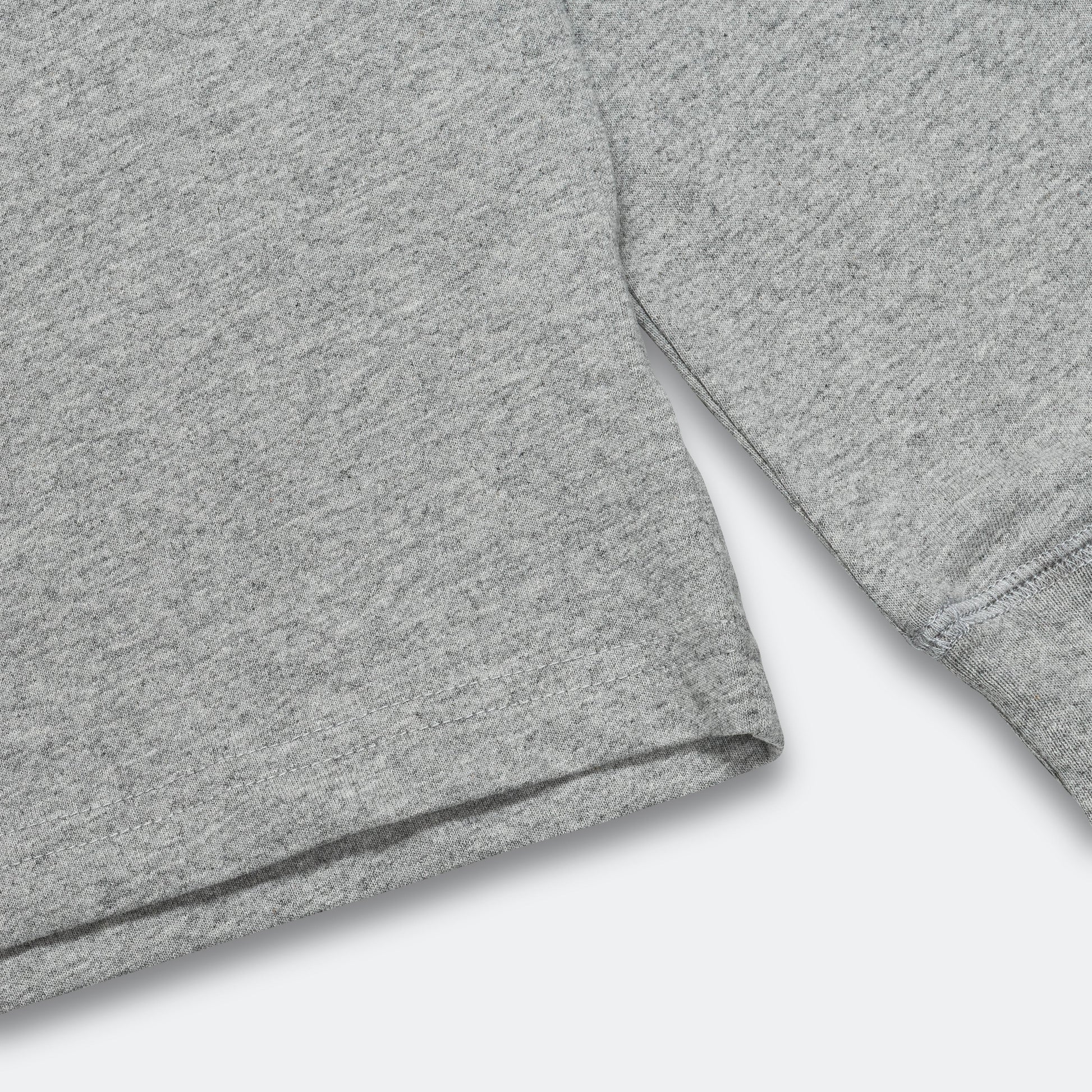 MADE in USA Long Sleeve Tee - Athletic Grey