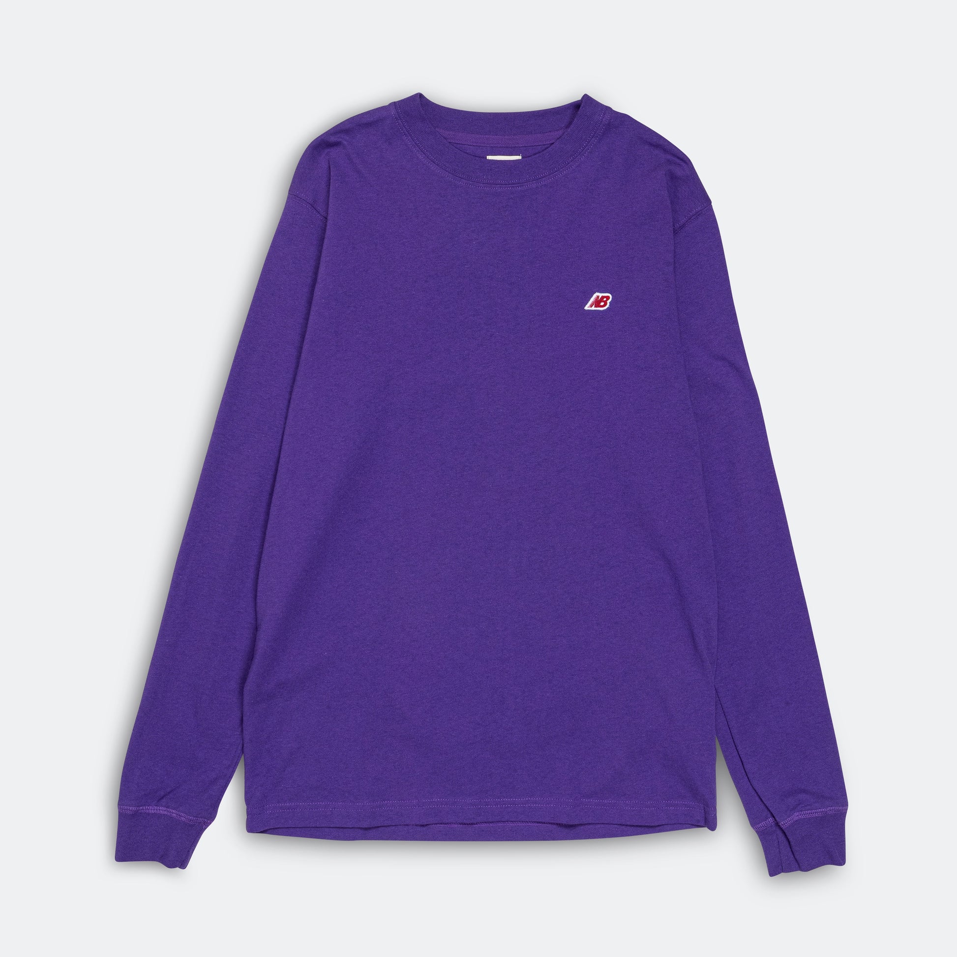 MADE in USA Long Sleeve Tee - Prism Purple