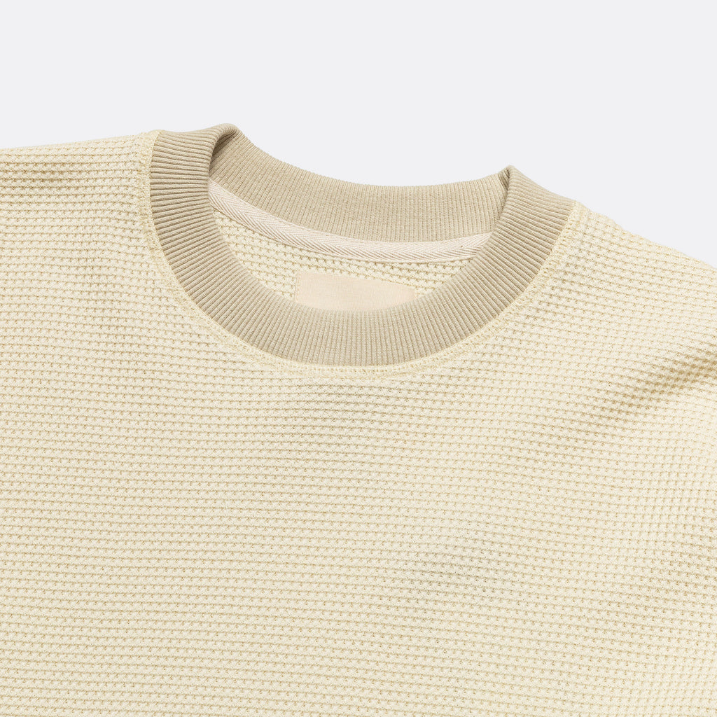 LS Waffle Crew - Cream