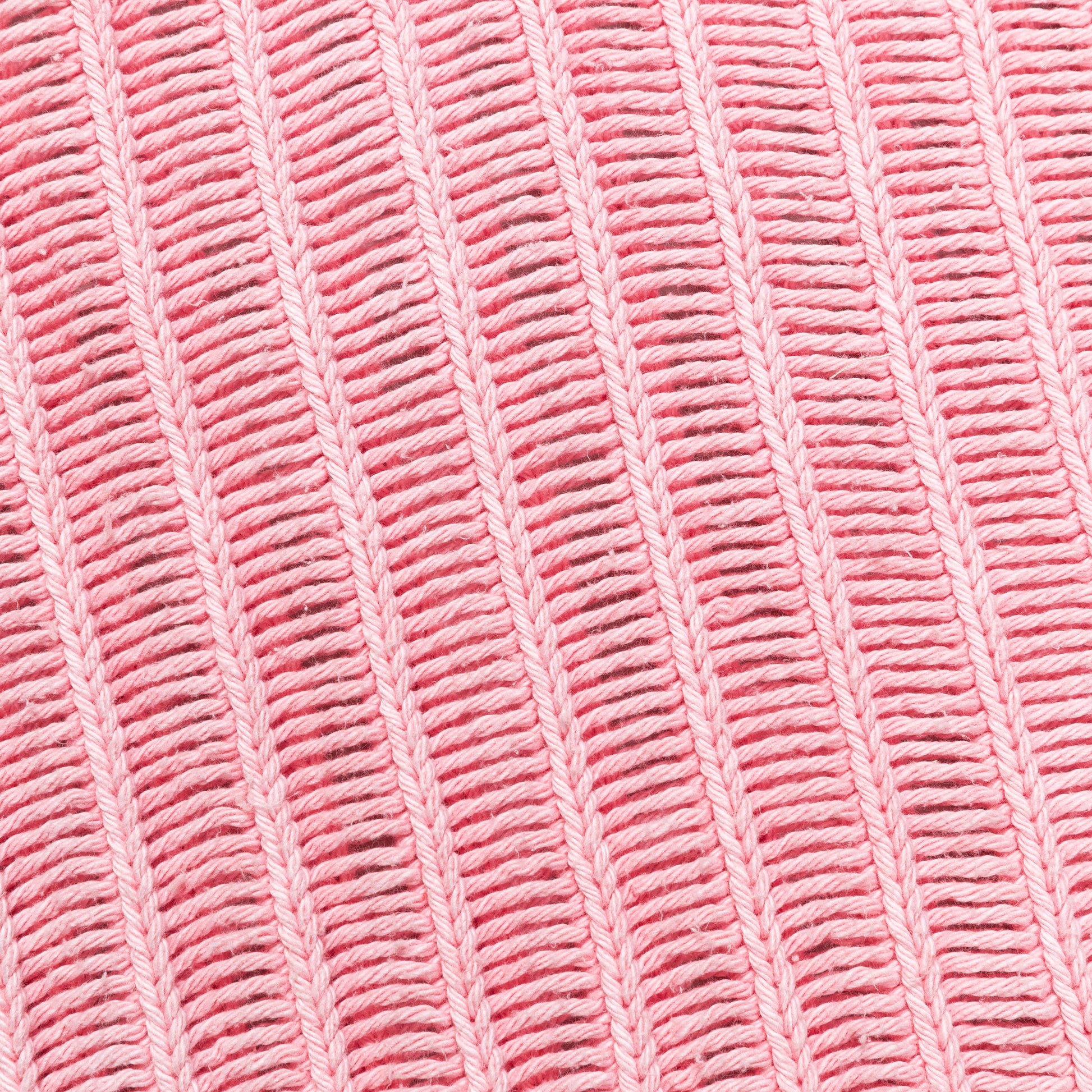 Machine Knitted Vest - Pink