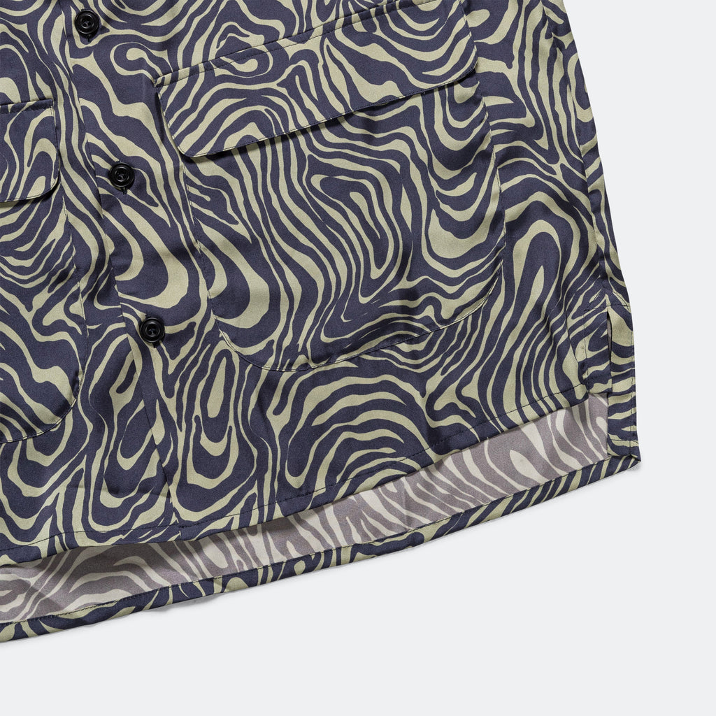 Aloha Shirt - Zebra Swirl