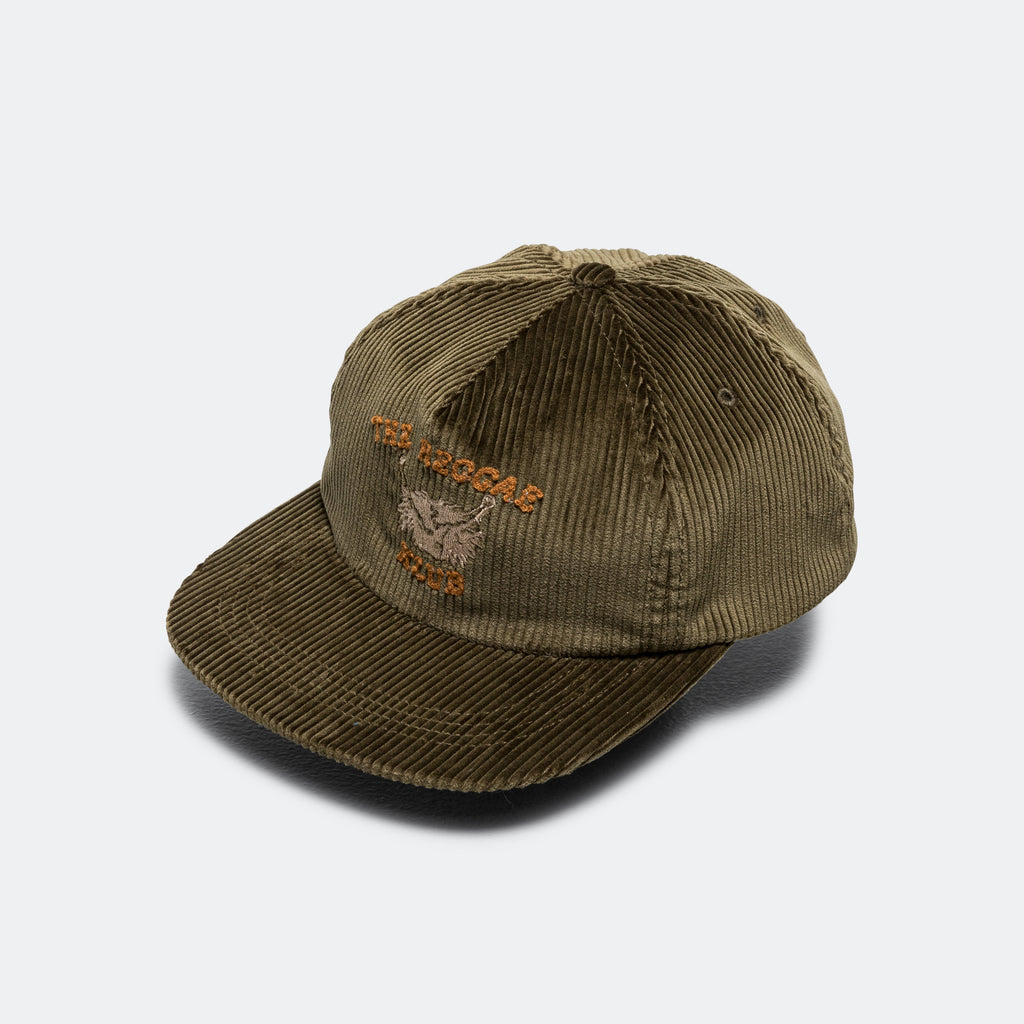Reggae Klub Chain Stitch Cap - Olive