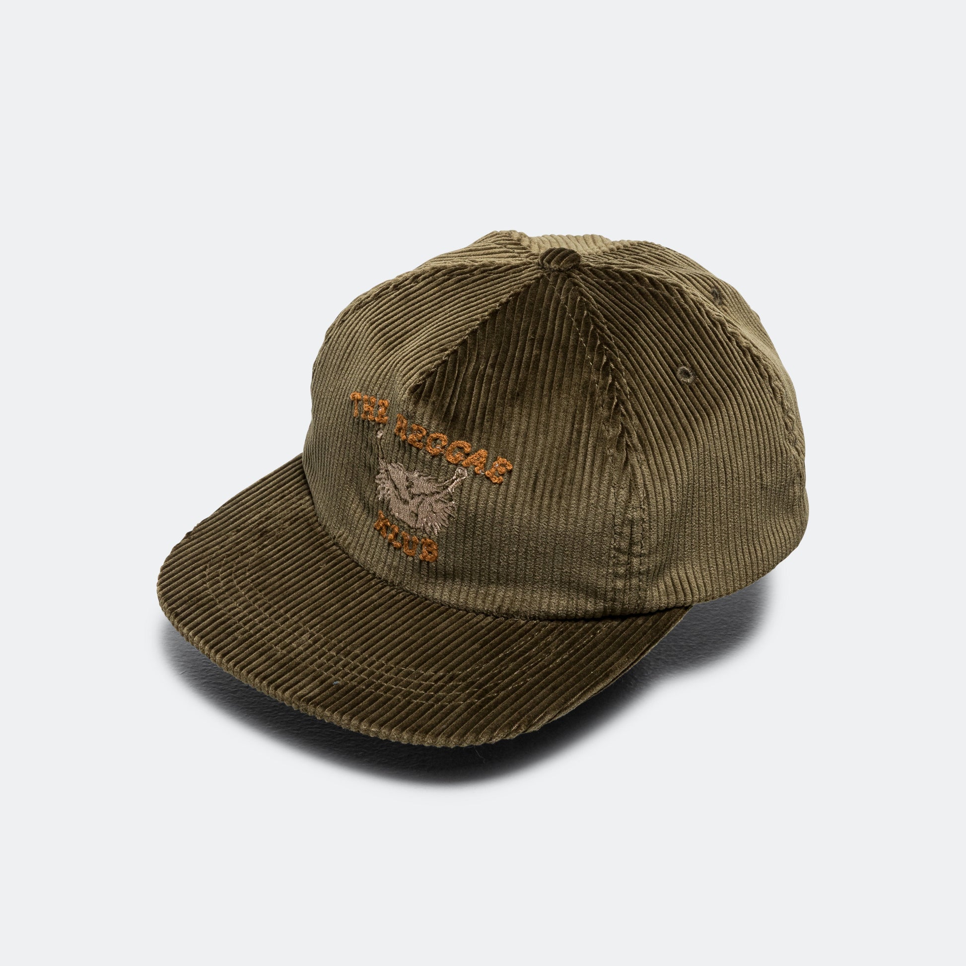 Reggae Klub Chain Stitch Cap - Olive