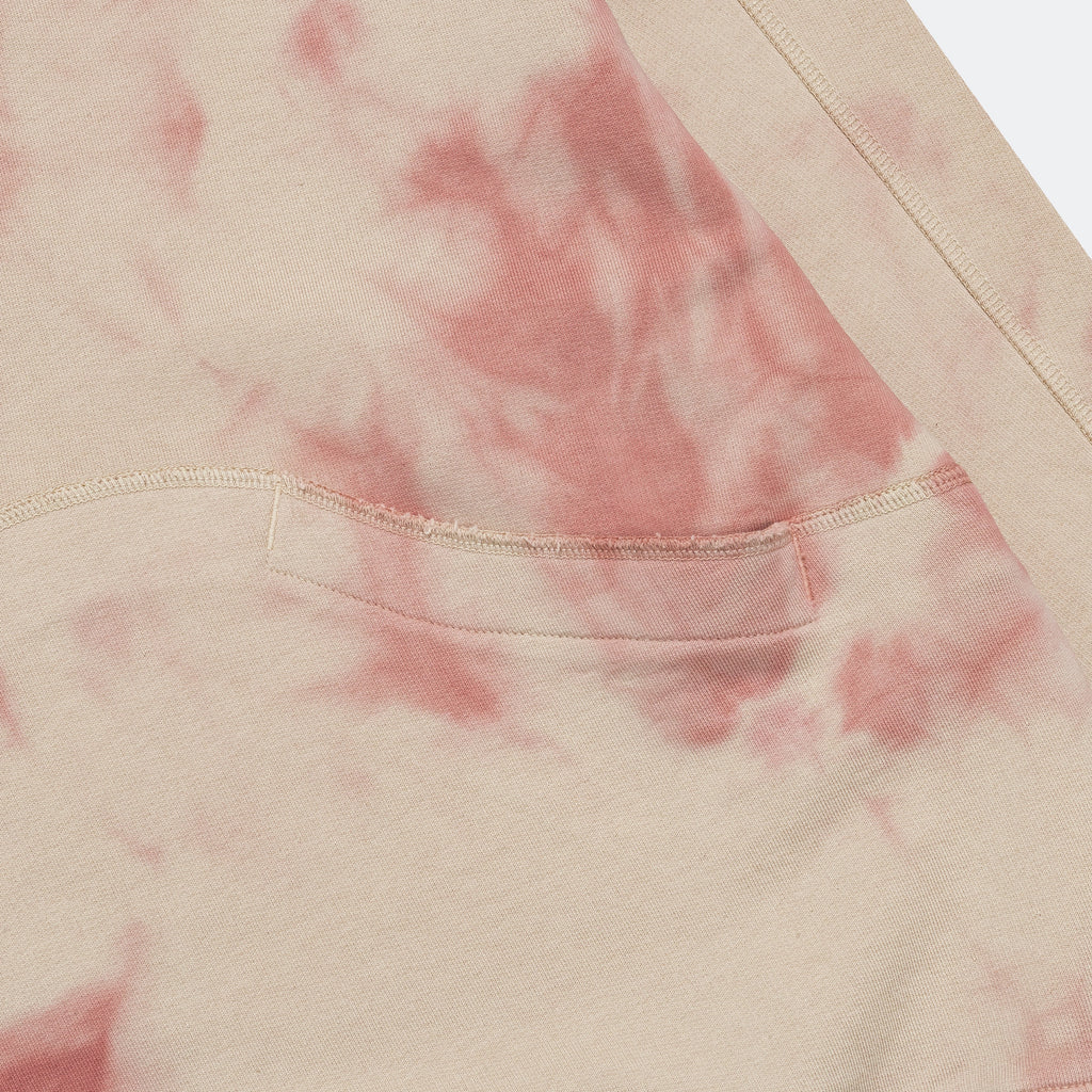 Tie-Dye Crewneck - Beige/Pink