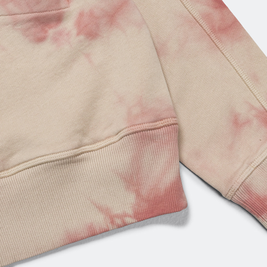 Tie-Dye Crewneck - Beige/Pink