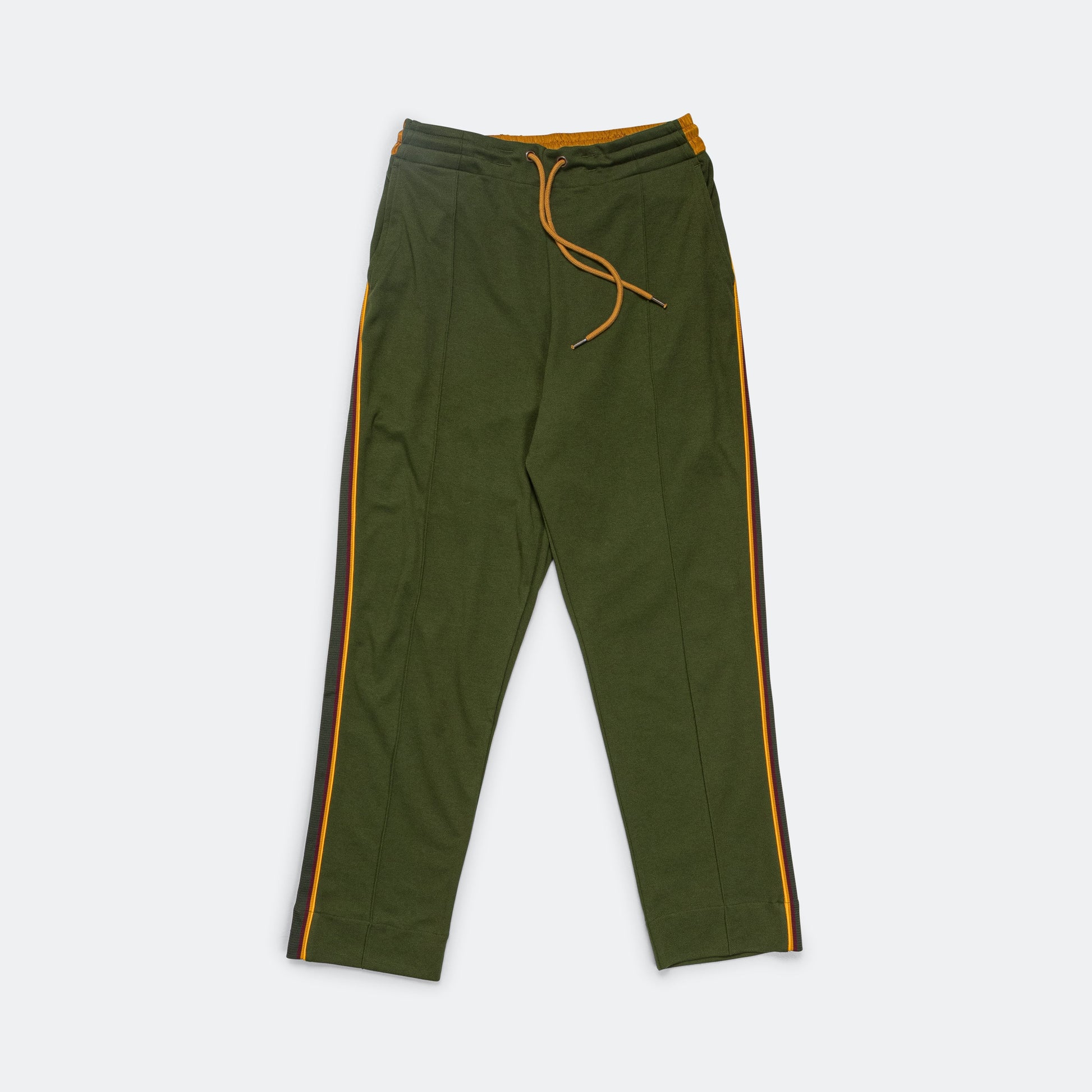 Track Pant - Olive Green/Mustard