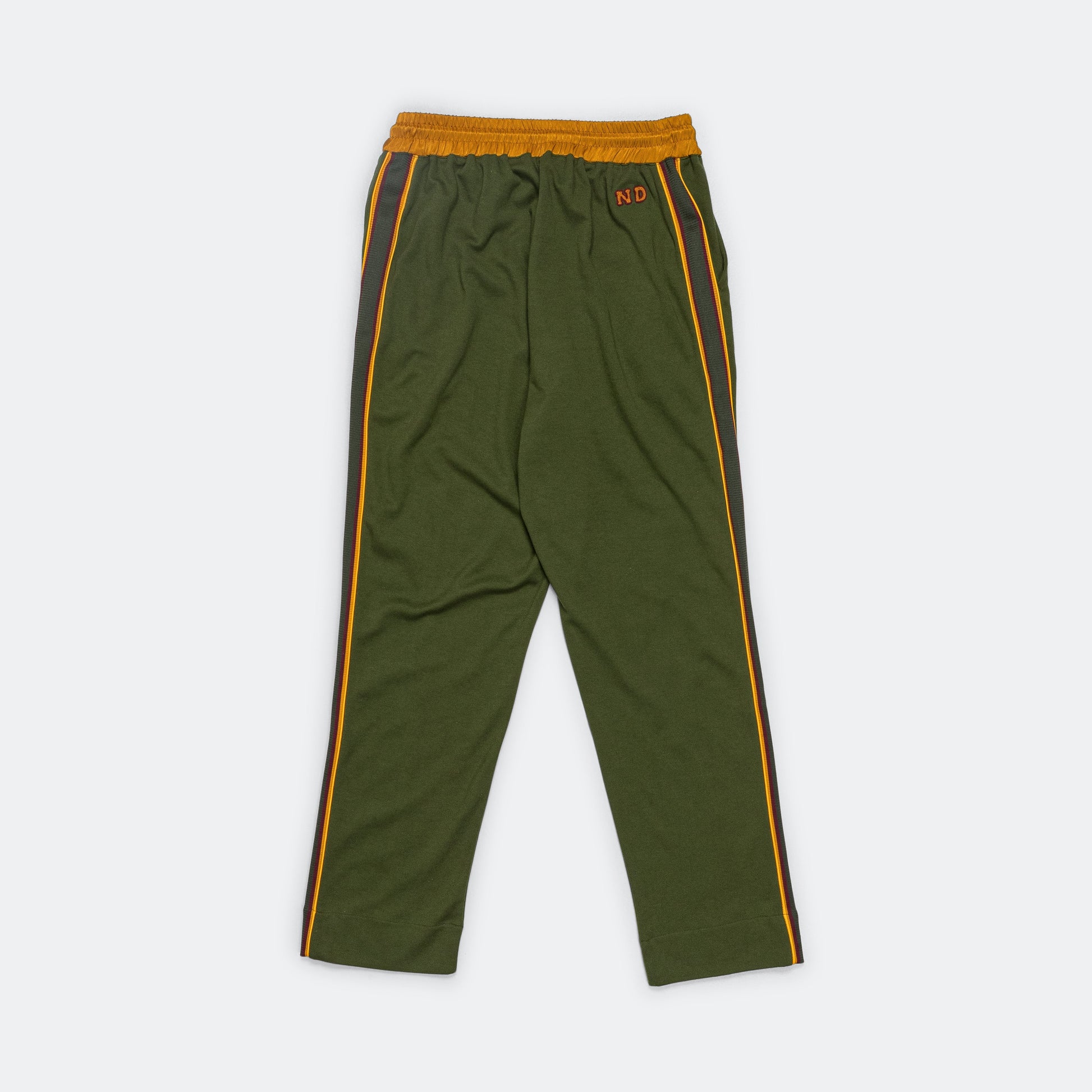Track Pant - Olive Green/Mustard