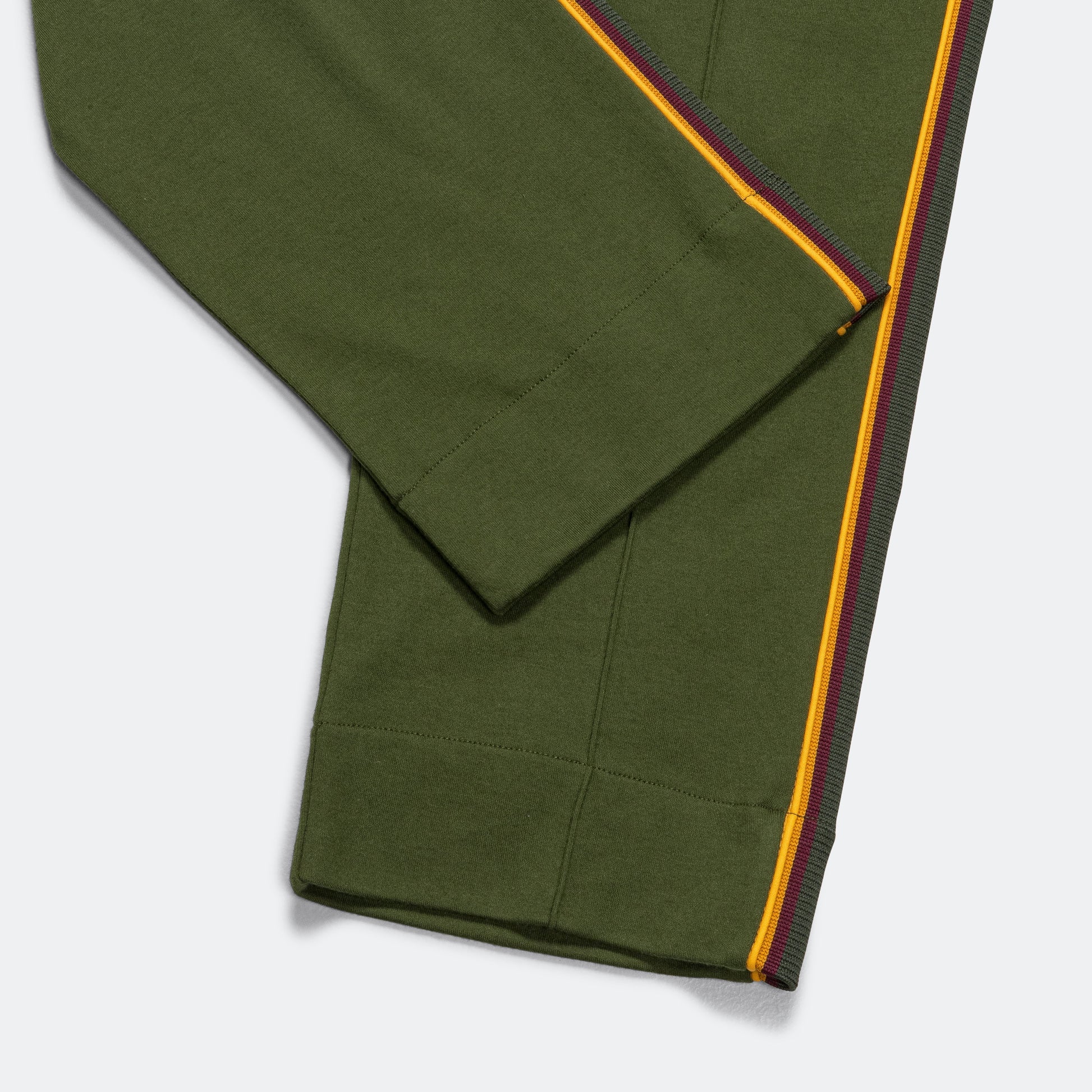 Track Pant - Olive Green/Mustard