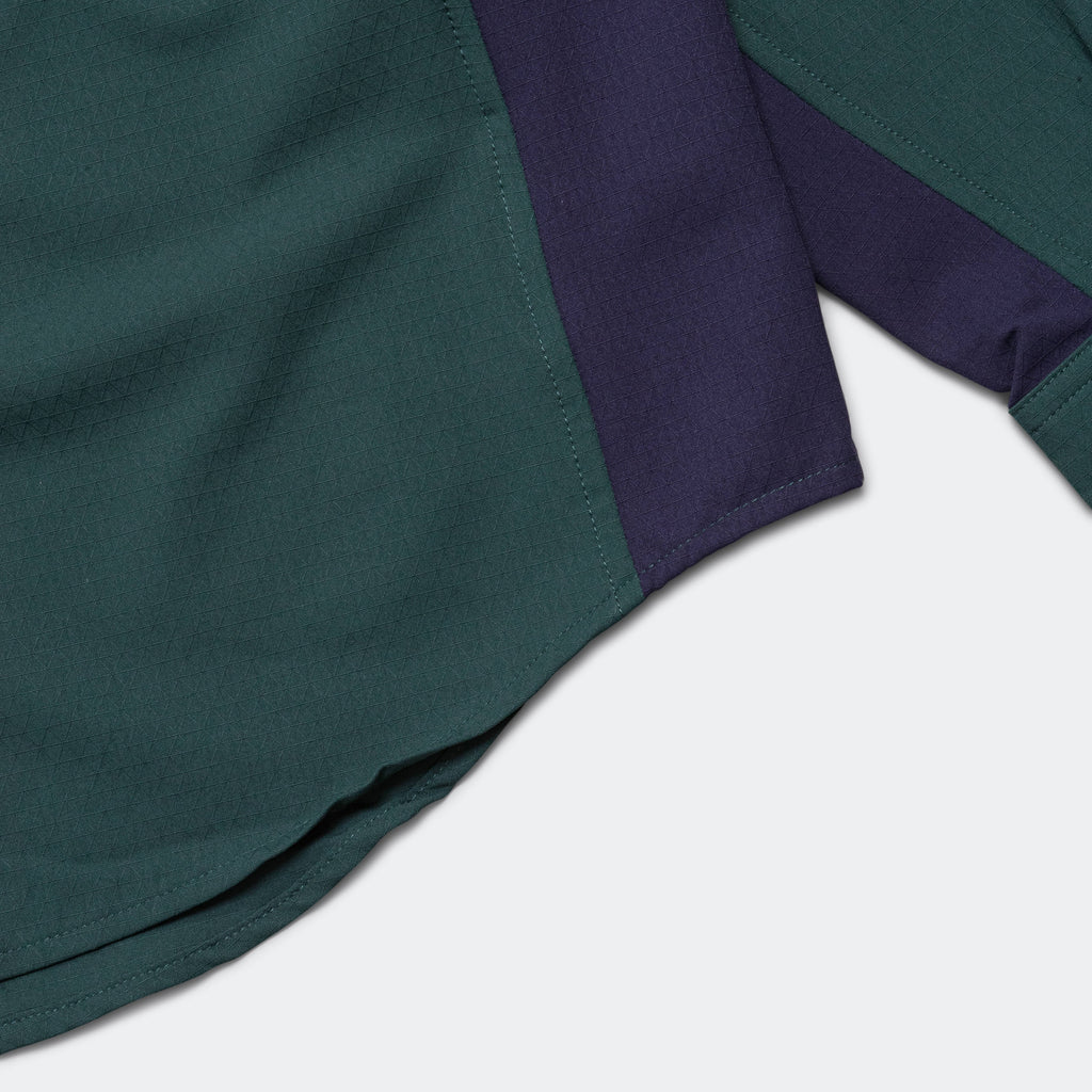 Dri-FIT UV 'Devastation Trail' Shirt - Deep Jungle/Purple Ink