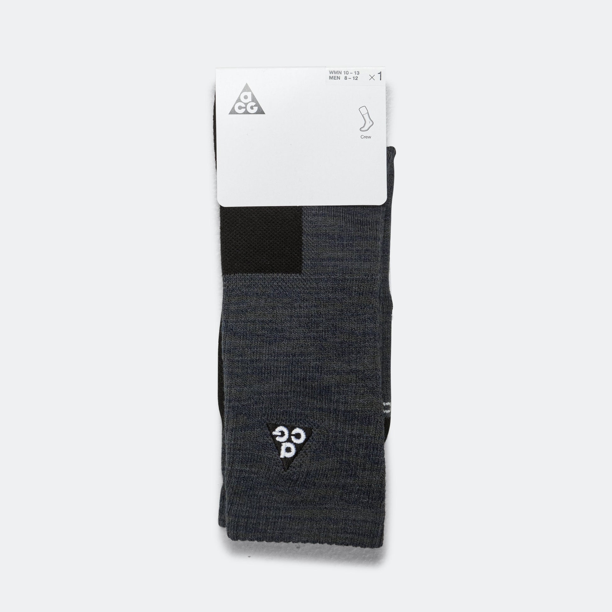 Everyday Cushioned Crew Sock - Anthracite/Volt-Black-Summit White