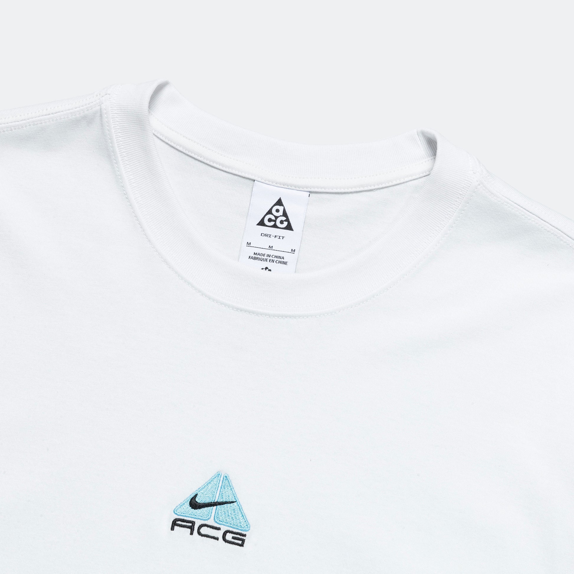 LBR Lungs SS Tee - Summit White/Aquarius Blue