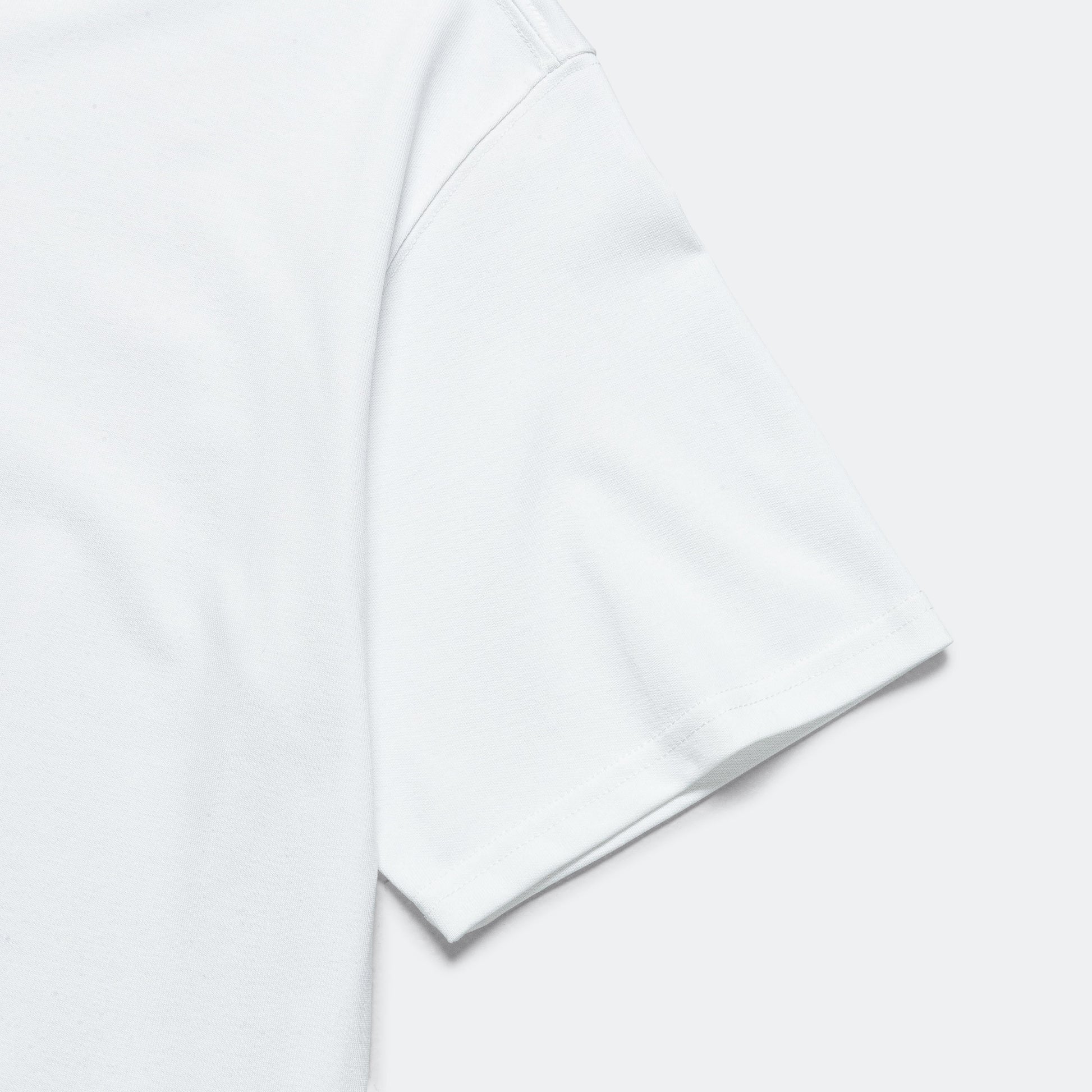LBR Lungs SS Tee - Summit White/Aquarius Blue