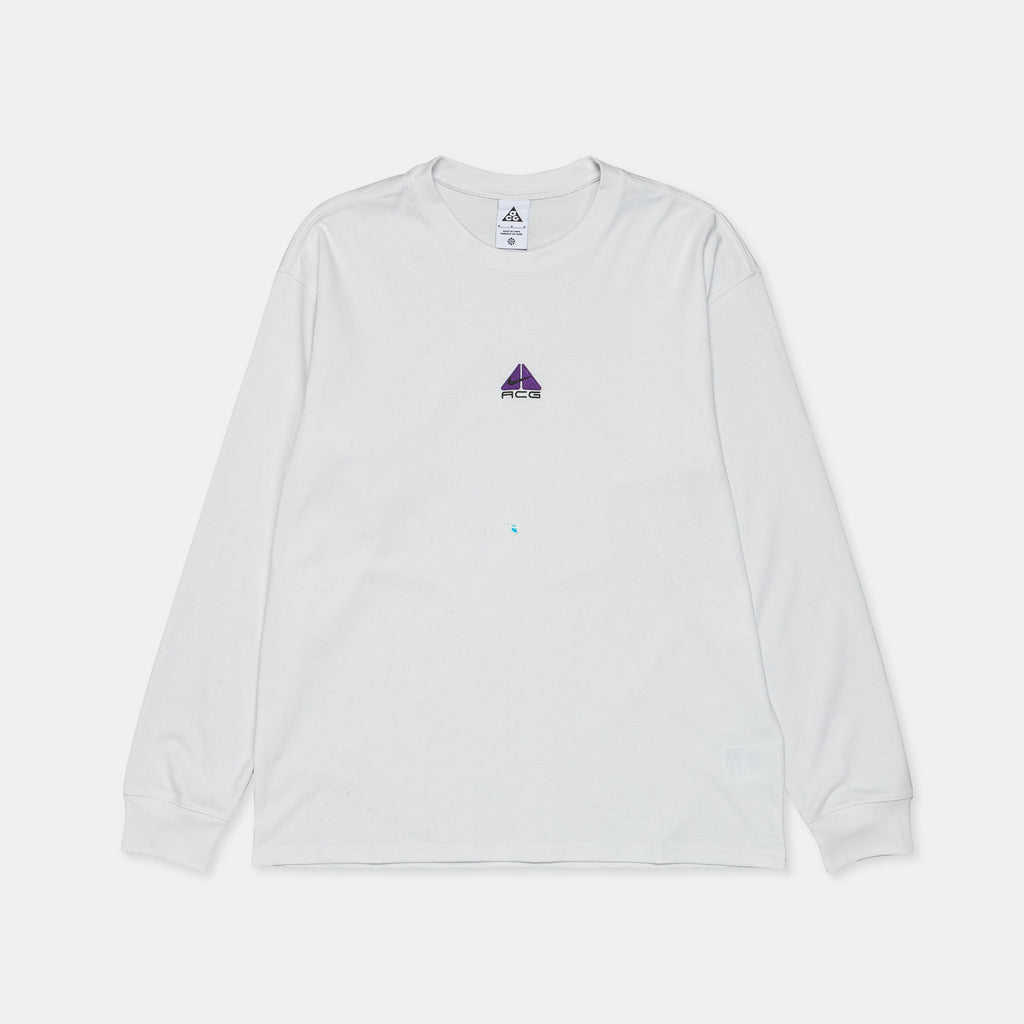 NRG ACG LS LBR Tee 'Lungs' - Summit White/Black