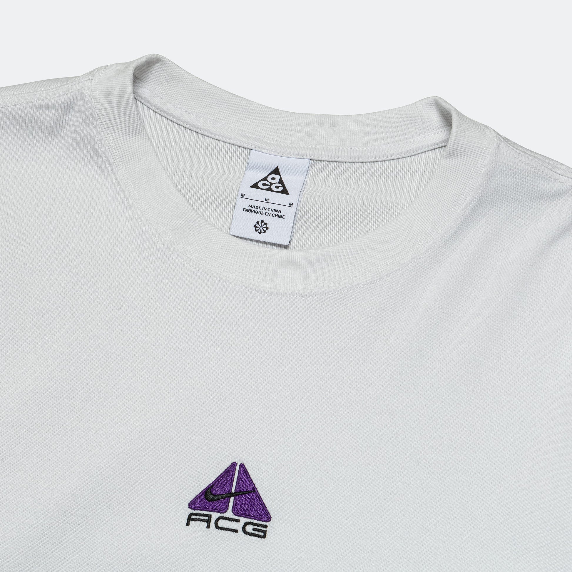 NRG ACG LS LBR Tee 'Lungs' - Summit White/Black