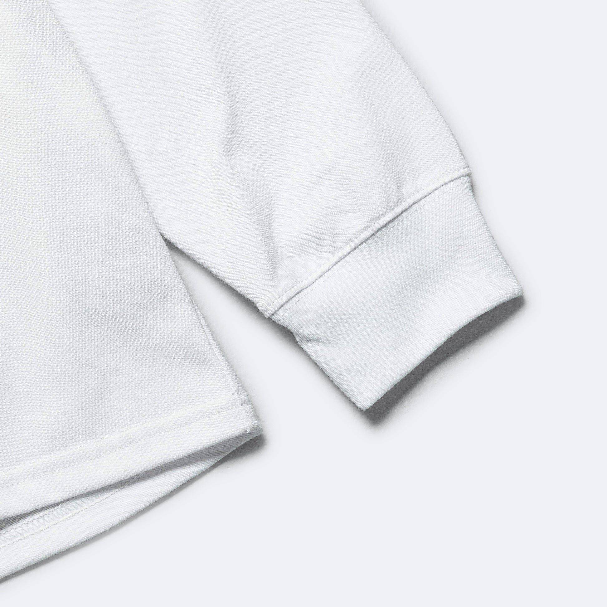 NRG LBR LS Tee Lungs - Summit White/Aquarius Blue