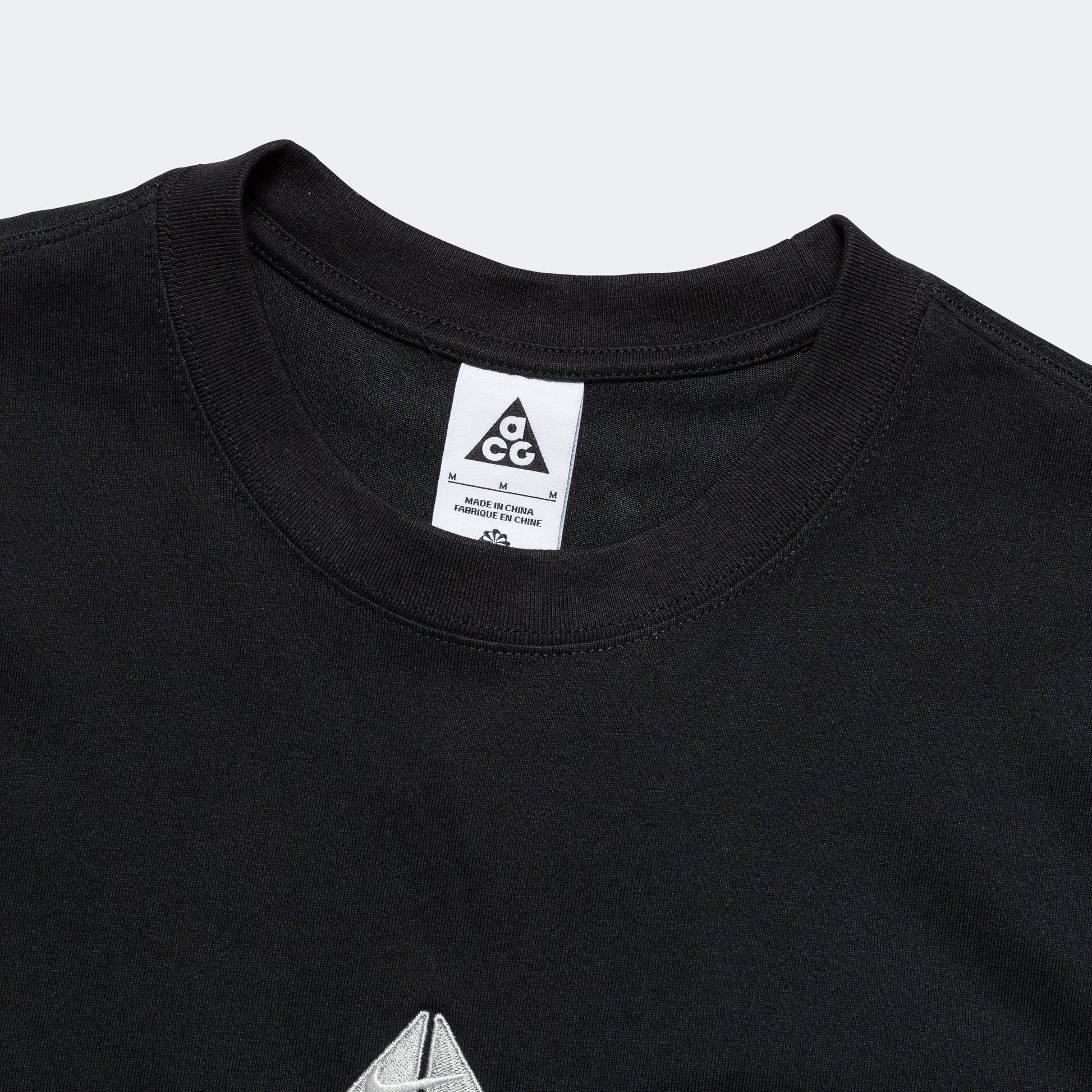 LBR Lungs SS Tee - Black/Lt Smoke Grey-Summit White