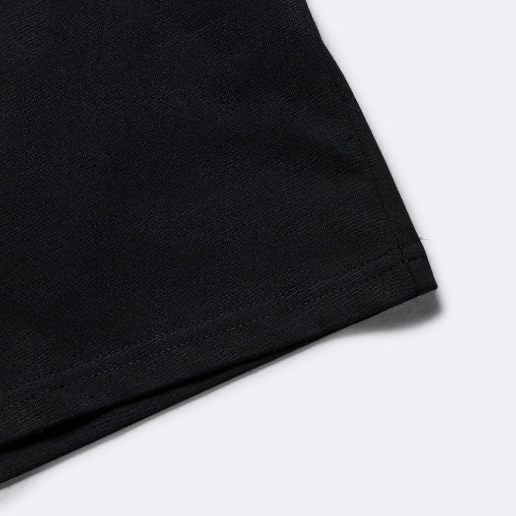 LBR Lungs SS Tee - Black/Lt Smoke Grey-Summit White